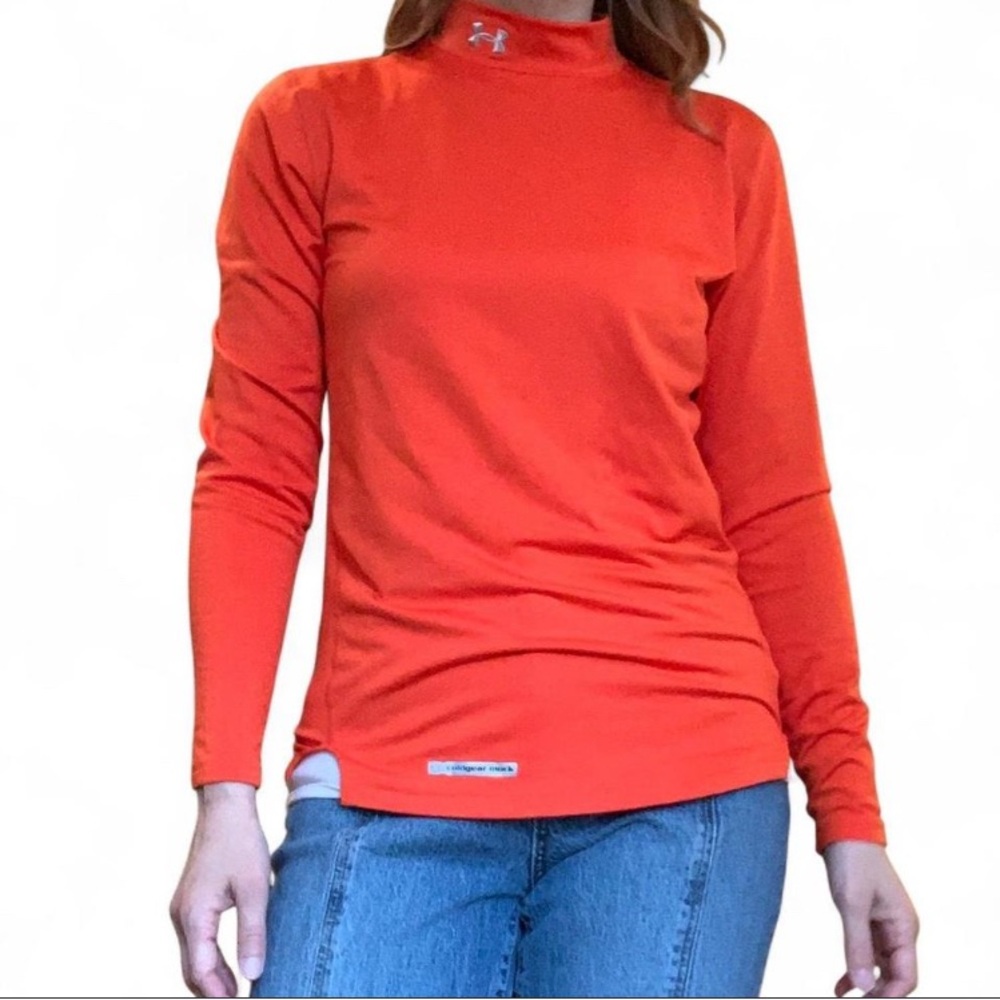 Under Armour Women's Orange Long Sleeve Top
